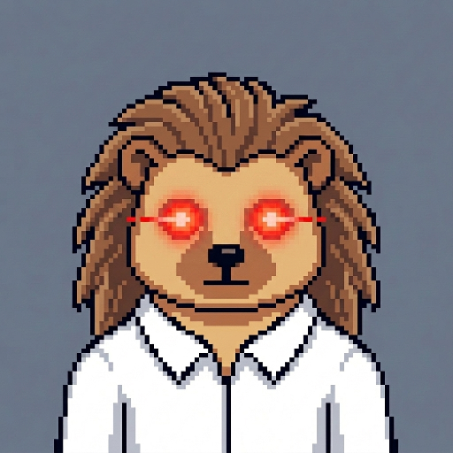 Laser eyes trait